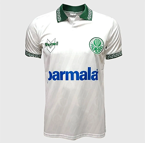Camisa Palmeiras Retrô 1993/1994 - Torcedor Rhumell Masculino Branca
