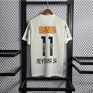 Camisa Santos Neymar Retrô 2011/2012 - Torcedor Umbro Masculino Branca