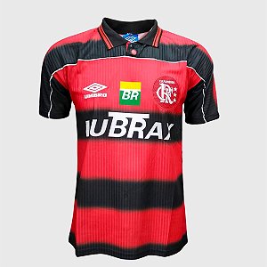 Camisa Flamengo Retrô 1997 - Torcedor Umbro Masculino Vermelha