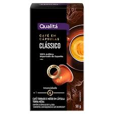 CAIXA CÁPSULA DE CAFÉ ALUMINIO QUALITA CLASSICO INTENSIDADE 6