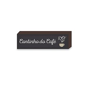 Caixinha Cantinho do café [BOX DE MADEIRA]
