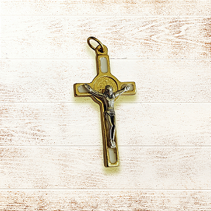 Crucifixo de Natal em Metal vindo de Medjugorje