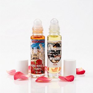 Kit: Óleos de Medjugorje - Rosas + Nardo