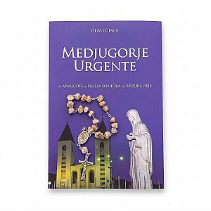 Kit Mariano: Livro Medjugorje Urgente + Terço da Paz com pedras