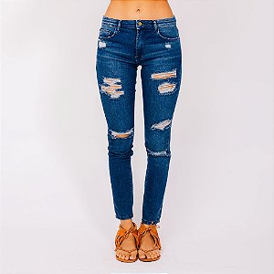 Calça Skinny Jeans Farm