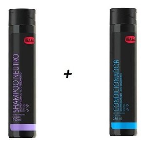 Kit Ibasa 1 Shampoo Neutro 250ml + 1 Condicionador 250ml