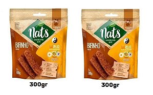 Kit 2 Pacotes Bifinho Natural Natrelax 300g - Nats