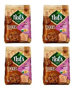 Kit 4 Sacos Biscoito Cookies Nats Para Cães Natdigest 300g