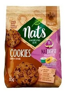 Biscoito Cookies Nats Para Cães Natdigest 65g