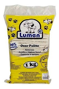 Petisco Ossinho Palito Osso Natural Comestível 1 Kg 6/5