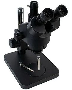 Microscópio Trinocular 37045A Preto Completo