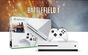 Console Xbox One S 500gb Battlefield 1