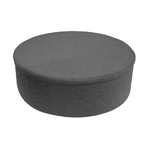 Expositor Redondo com Feltro PRETO 60 cm (d) x 20cm(A )- Pés ajustáveis - Suporta até 120 Kg -Pronta Entrega- Fazemos sob medida