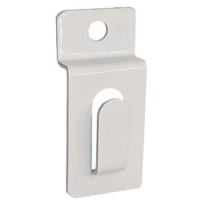 30 Suporte para quadro para encaixar em painel canaletado / slatwall - Branco, Preto - Pronta Entrega