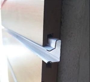 10 Perfil Canaleta de Alumino para Painel Canaletado  Slatwall Super Resistente - 2,75 m ou 137cm - Pronta entrega