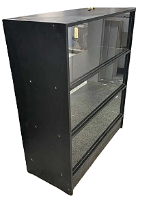Balcão Vitrine de Vidro - MDF 100% 15mm  -  Acabamento Reforçado - 1m A x 85cm L x 38cm P - PRONTRA ENTREGA