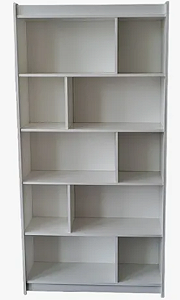Estante Colmeia ZIG-ZAG - MDF 100% 15mm - MEGA RESISTENTE - 1,85m (A) x 0,92cm (L) x 0,32cm (P) - PRONTA ENTREGA