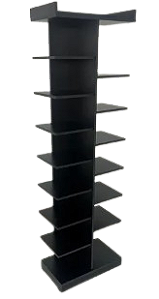 Estante Prateleiras em níveis Para calçados, bolsas e decorações - 1,85 Altura x 0,55 Largura x 0,32M profundidade - MDF 15mm - Pronta Entrega