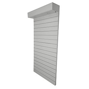 Gôndola Expositor de Fixar em Parede com Iluminação Bivolt e Bordas Engrossadas | MDF 18mm | 1,90m x 90cm | Pronta entrega - Outras medidas (11) 94220-9117