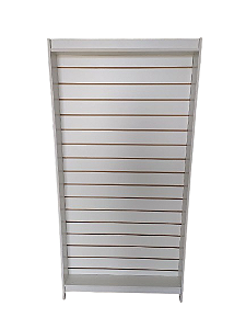 Estante Canaletado Dupla Face em MDF 15mm - Reforçado - 1,85(A) x0,92(L) x0,32(P) - PRONTA ENTREGA