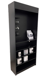 Totem Caixa de Pagamento Autoatendimento Mercadinho MDF 15mm - 1,85 x 92 x 32 - Modelo A AutoMart - Preço de Fabrica