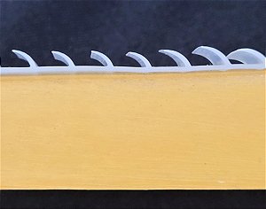 100 Antiderrapante para cabides de  silicone - Adesivo 3M - Universal - 9 cm comp. x 1 cm Largura - Pronta entrega