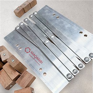 Gabarito para instalação de corrediça oculta