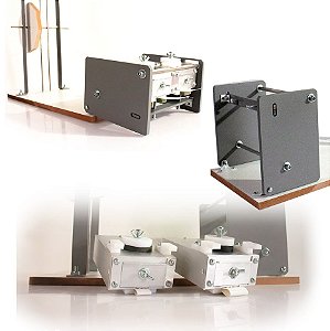 Coladeira de borda modelo 2 fitas c/ reservatório em alumínio intercambiável