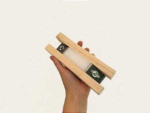 Refilador manual corte duplo para fitas de borda