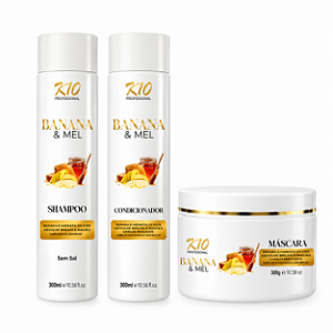 KIT HOME CARE BANANA & MEL 320ML