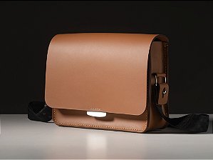 Bolsa Alma - Couro Caramelo