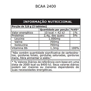 PROBIOTICA BCAA 2400 120 TABS