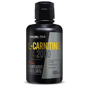 L-CArnitine 2000 - Laranja - 400ml - Probiótica