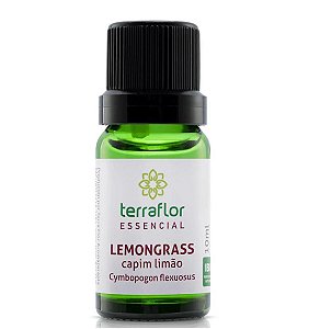 Óleo Essencial Lemongrass - 10ml - Terra Flor