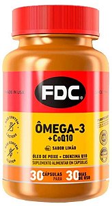 FDC OMEGA-3 OLEO DE PEIXE + COQ10 30 CAPS