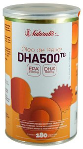 NATURALIS OLEO DE PEIXE DHA 500 TG 180 CAPS