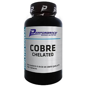 PERFORMANCE COBRE CHELATED 100 TABS