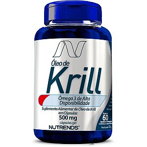 Óleo de Krill - 60 Cápsulas - Nutrends