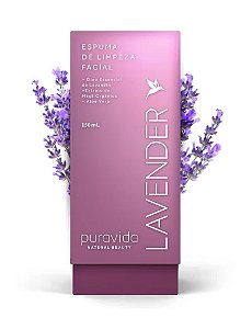 Lavender Espuma de Limpeza Facial 150ml Puravida