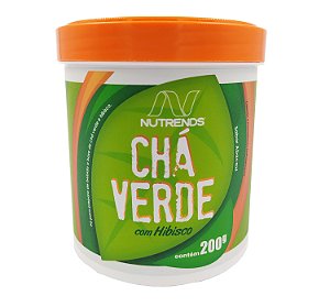 Chá Verde com Hibisco - Abacaxi - 200g - Nutrends
