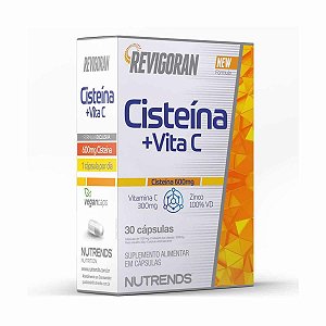 Revigoran Cisteina + Vitamina C - 30 Cápsulas - Nutrends
