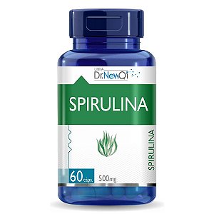 Dr. Newqi Spirulina - 60 Cápsulas - Upnutri