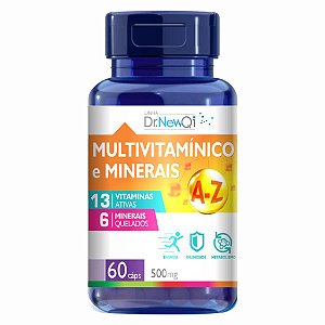 Multivitaminico e Minerais - 60 Cápsulas - Upnutri