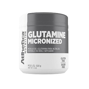 Glutamine Micronized Glutamina - 500g - Atlhetica