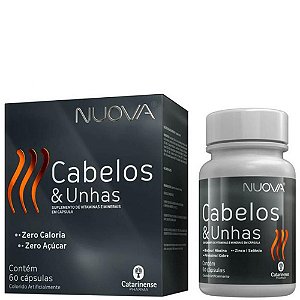 Nuova Cabelos e Unhas - 60 Cápsulas - Catarinense