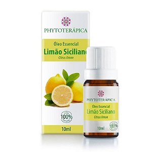 Óleo Essencial Limão Siciliano - 10ml - Phytoterápica