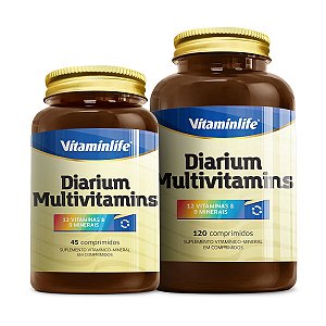 Diarium Multivitamins - 120 comprimidos - VitaminLife