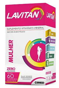 A-Z Mulher - 60 comprimidos - Lavitan Vitaminas
