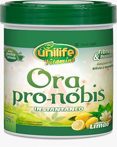 Ora Pro-nóbis - 220g - Limão - Unilife Vitamins