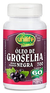 UNILIFE OLEO DE GROSELHA NEGRA 60 CAPS